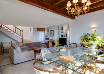 The living area at Apartamento De Lujo En Marbella, Nueva Andalucía