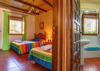 Bedroom #2 at Casa Buganvilla, Órgiva
