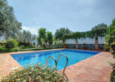 The swimming pool at Casa Buganvilla, Órgiva