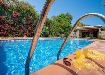 The swimming pool at Casa Buganvilla, Órgiva
