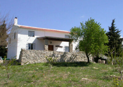 The garden at Casa de la Monja, Villanueva de la Concepción