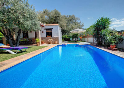 The swimming pool at Casa Encantadora, Órgiva