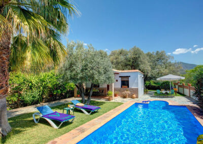 The swimming pool at Casa Encantadora, Órgiva