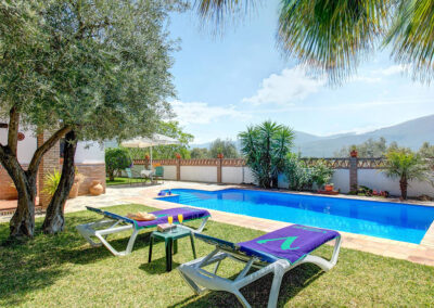 The swimming pool at Casa Encantadora, Órgiva