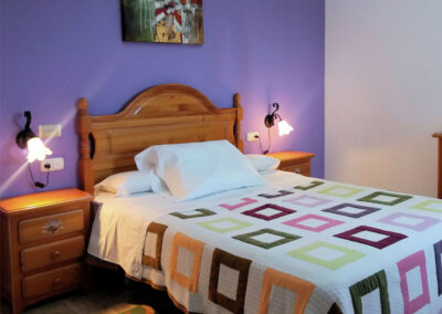 Bedroom #1 at Casa Los Lirios, Villanueva de la Concepción
