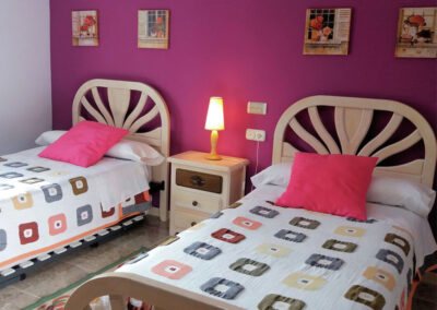Bedroom #2 at Casa Los Lirios, Villanueva de la Concepción