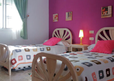 Bedroom #2 at Casa Los Lirios, Villanueva de la Concepción