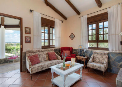 The living area at Casa Maria, Ronda
