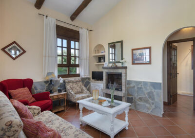 The living area at Casa Maria, Ronda