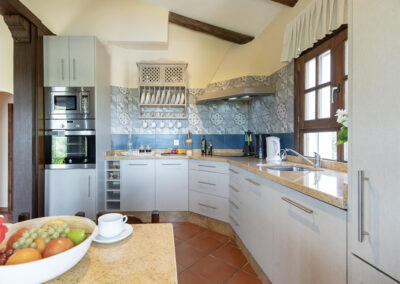 The kitchen at Casa Maria, Ronda