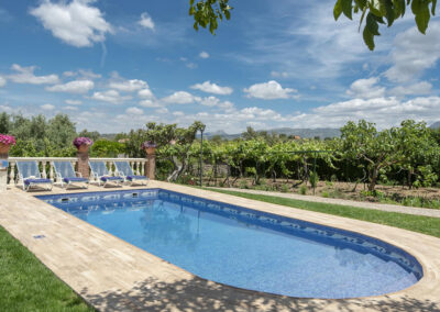 The swimming pool at Casa Maria, Ronda