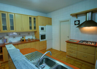 The kitchen at Casa Rilke, Ronda