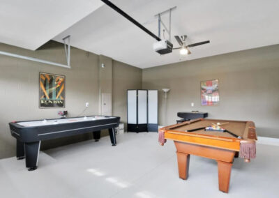 The games room at Championsgate 84, Davenport
