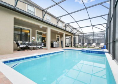 The swimming pool at Championsgate 84, Davenport
