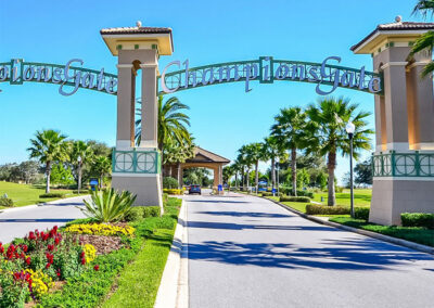 The entrance to Championsgate, Davenport