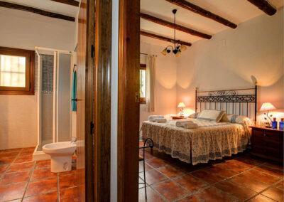 Bedroom #1 at Cortijo Las Gallinas, Órgiva