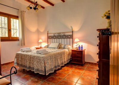 Bedroom #1 at Cortijo Las Gallinas, Órgiva