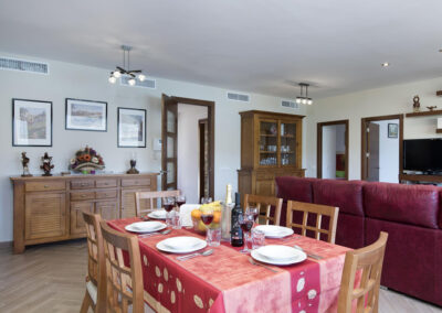 The dining area at El Dolmen de Alaju, El Gastor