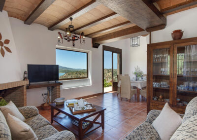 The living area at El Huertecillo, El Gastor