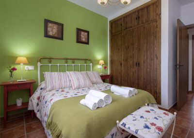 Bedroom #1 at El Huertecillo, El Gastor