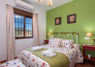 Bedroom #1 at El Huertecillo, El Gastor