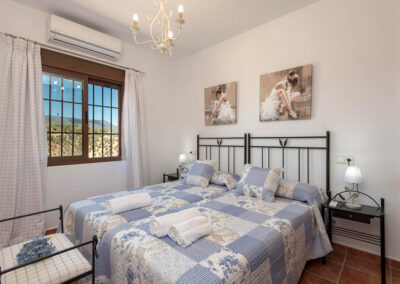 Bedroom #3 at El Huertecillo, El Gastor