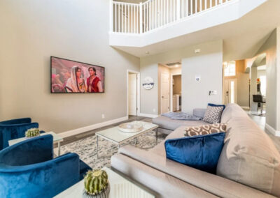 The living area at Emerald Island Resort 18, Kissimmee