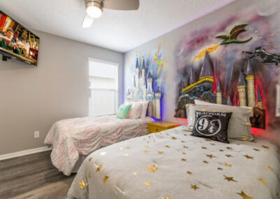 Bedroom #3 at Emerald Island Resort 18, Kissimmee