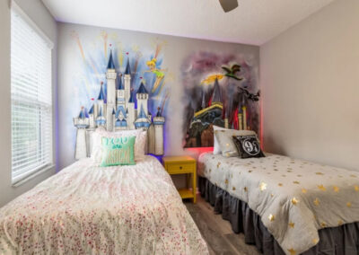 Bedroom #3 at Emerald Island Resort 18, Kissimmee