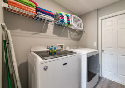 The laundry room at Emerald Island Resort 18, Kissimmee