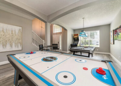 The first games room at Emerald Island Resort 18, Kissimmee