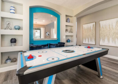 The first games room at Emerald Island Resort 18, Kissimmee
