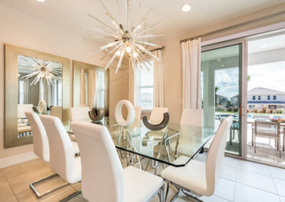 The dining area at Encore Resort 394, Kissimmee