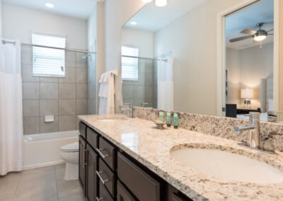 Bedroom #3 en-suite at Encore Resort 394, Kissimmee
