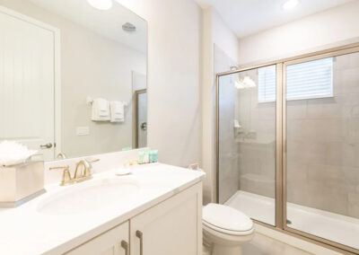 Bedroom #5 adjacent bathroom at Encore Resort 443, Kissimmee
