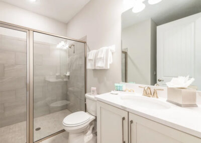 Bedroom #6 adjacent bathroom at Encore Resort 443, Kissimmee