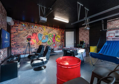 The awesome games room at Encore Resort 443, Kissimmee