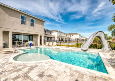 The swimming pool at Encore Resort 443, Kissimmee