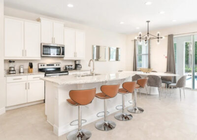 The kitchen at Encore Resort 550, Kissimmee
