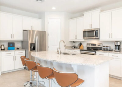 The kitchen at Encore Resort 550, Kissimmee