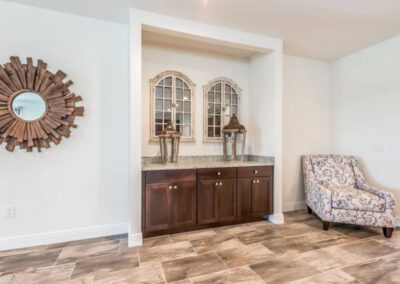 The living area at Encore Resort 597, Kissimmee