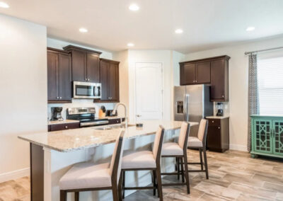 The kitchen at Encore Resort 597, Kissimmee