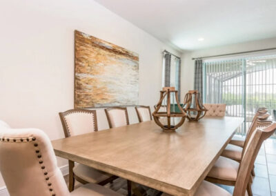 The dining area at Encore Resort 597, Kissimmee