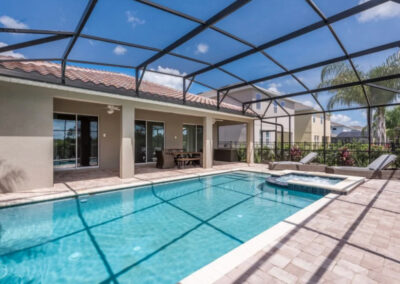 The swimming pool at Encore Resort 597, Kissimmee