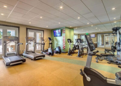 The well-equipped fitness centre Outside Encore Resort 597, Kissimmee