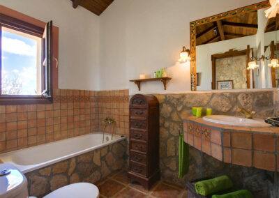Bedroom #1 en-suite at Hacienda Los Olivos, Ronda