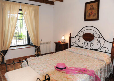 Bedroom #1 at Huerta Atienza, Montecorto