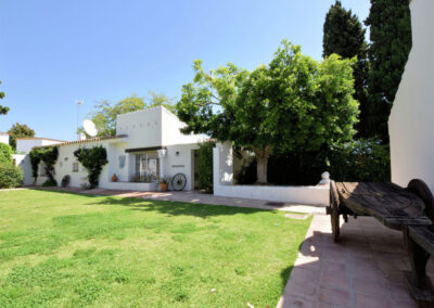 The garden at La Abadesa, Nueva Andalucía
