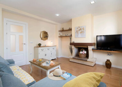 The living area at La Alegria, Órgiva