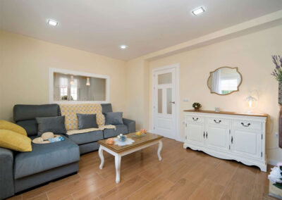 The living area at La Alegria, Órgiva